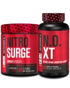 Jacked Factory Nitrofresh Shred Thermogenic Pre- cvičení v Black Cherry & N.O. XT Nitric Oxide Booster pro muže a ženy