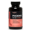 LEGION Phoenix termogenní spalovače tuků a hubnutí pilulky - 30 Servings, 90 Kapsle (Kofein zdarma)