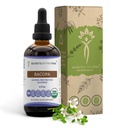 Bacopa USDA Organic CLANE124; Alcohol- Free Extract, High- Potency Bylinné kapky, Relaxace, Pozitivní kognitivní efekt CLANE124; Vyrobeno ze 100% Certified Organic Bacopa (Bacopa Monnieri) Sušený Herb 4 oz