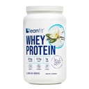 LeanFit WHEY protein Natural Vanilla - 100% syrovátkový protein prášek, 24g protein per Serving - Grass- Fed, gluten- Free, Low Carb, BCAA, Amino Acid - 23 Servings, 1.83 Pound Tub