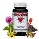 Kroeger Herb Products, Chem X, Daily Detox a Cleansing Formule, Red Clover, Yellow Dock, Paprika podporuje zdraví jaterní funkce - Non- GMO, Gluten Free, No Preservatives, Made in USA