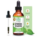 Gymnema Sylvestre-Liquid Extract, Alkohol Free, gluten Free, Non- GMO, Dropper, Bottle- 1 oz