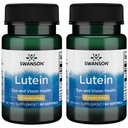 Swanson Lutein 10 miligramů 60 Sgels (2 balení)
