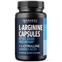 L- Arginin Kapsle s L- Citrurline - Příplatek oxidu dusnatého - L Arginin a L Citrulline Blend - 60 Hrabě - Vegan, Non- GMO Kapsle pro výkon, vytrvalost a podporu svalů - 1 měsíc Dodávka