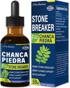 Chanca Piedra Stone Breaker Extract Drops for Ledney Stones Dissolver, Ledviny Cleanse Detox & Opravy dodatek w / Horsetail Dandelion. Chanca Piedra para Los Riñones.