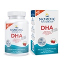 Nordic Naturals DHA Xtra, Strawberry - 90 Soft Gels - 1660 mg Omega33 - Vysoce intenzivní DHA Formule pro podporu mozkového a nervového systému - Non- GMO - 45 Služeb