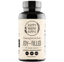 Joy- Plněné Mood Supplement - 7 Herb Complex w / St. Johns Worts (120 Ct) 124; Stress Relief Dodatek s Rhodeola Rosea, Eleuthero Côte 124; Pomáhá uklidnit mysl a tělo 124; 100% Plant- based Happy Pills