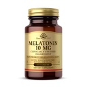 Solgar Melatonin 10mg Tablety HighDagets Pomáhá podporovat relaxační spánek Klinicky Studoval Melatonin Podporuje přírodní spánkový cyklus Vegan gluten zdarma mléčné zdarma košer služby, 60 Počet