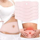Přirozená 8hodinová vyhřívací lázeňská Patch pro citlivou pleť, Tummy Sochařské Corset Wrap, 5 Počet (0.02 Inch Thin)