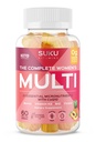 SUKU Vitamíny - Kompletní ženské Multi - s boronem, vitamínem K2, B12, A a více pro ženy zdraví - Snadno žvýkat - Non GMO, gluten cukr zdarma - Ananas & Peach ochucené vitamíny, 60 Počet