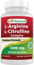 Nejlepší Naturals Arginine Citruline Complex 1000 Mg 120 Tablety