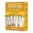Prolon Fasting Bary CLAS124; 6g Protein, 8g Fiber CLAS124; Keto- Friendly, Gluten- Free, Dairy- Free, Plant- Based CLAS124; Nutrition for Intermittent Fasting CLAS124; Applicated to Not Break Your Fast CLAS124; Nuts & Honey (12 Count)