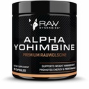 RAW Synergies Alpha Yohimbine - Fitness Supplement for Long- Lasting Energy, Alert Mind & Metabolic Health Support - Clean, přírodní doplněk - 60 Kapsle