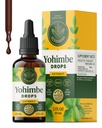 HERBAMAMA Yohimbe doplňky pro muže a ženy - Vegan Celková podpora s Yohimbe Bark Extract - Non- GMO, Alkohol & Sugar- Free Yohimbine Drops, 42- Day Supply