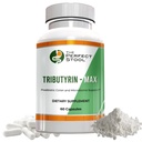 Tributyrin- Max Postbiotický Butyrate dodatek; Floating, Gas and Leaky Gut Support; Perfect, Clean Wipe Poops; 750 mg Enteric Capsules; 3. strana Testováno Gluten / Dairy- zdarma
