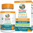 MaryRuth Organics Adult Vitamin C Gummies C124; USDA Organic Gummies 124; Vegan Chewable Vitamin C Gummies for ages 14 + Gummies; for Immunication Support & Celkově Wellness C124; Vegan Gummies 124; Non- GMO Gum2124; Orange Flavor C124; 60 Count