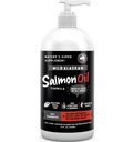 Nejlepší pro zvířata Wild Aljašský losos olej pro psy a kočky - Omega 3 Rybí olej s Pollock & losos pro citlivou pleť & zdraví coat. EPA & DHA Ease Stching, podporuje společné, imunitní a srdeční zdraví (32oz)