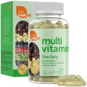 Zahler - Jeden denně Vegan Multivitamins pro ženy a muže (60 hrabě) Kosher Multivitamin - Essential Vitamins & Minerals with Whole Food Spectra Blend - Vegetariánské a Veganské Vitamíny pro dospělé