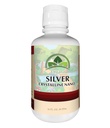 Organa Crystalline Nano Koloidní stříbro - Ultra čistý stříbrný tekutý pro imunitní podporu - Ultimate Bio Active Supplement Solution - Plata Coloidal - 16 Ounces - 30 PPM