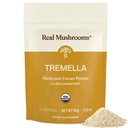 Pravé houby Tremella Houba Powder - Organic Tremella Extract from Fruiting Body - for Daily Wellness Routine - Vegan, Non- GMO, No Fillers - 60 Servings Mushroom Blend doplňky
