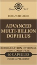 Solgar Advanced Multi-Billion Dophilus, 60 Zeleninové kapsle - Podporuje zdravé střevní Flora - 5 bilionů mikroorganismů Per Serving - Gluten, Dairy, Laktóza & Mléko Ne - Vegetariánské - 60 Služeb