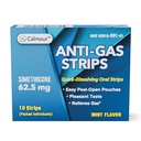 Anti Gas Relief 10 Strips CLAS124; Mint Flavor Oral Dissolvable Anti Floating Relief Strips CLAS124; Rapid Gas Relief pro dospělé 124; Efektivní Bloating Relief pro ženy CLAS124; Simethicone Anti Floating pro ženy