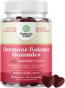 Hormon Balance pro ženy Gummies všech věkových kategorií - PMS Support Supplement pro ženy na podporu menstruační cyklus & Hormonální bilance Menopauza & Mood Swings s vitaminem B6 & Dong Quai - 120 Žvýkačky