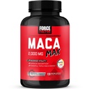 Síla faktor Maca Max, Maca kořenové kapsle k maximalizaci vitality & výkon, Vyrobeno s Black Maca, Red Maca, & Žlutý Maca prášek, Maca kořenový prášek, 2000mg, 120 Kapsle
