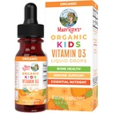 MaryRuth Organics USDA Organic Vitamin D3 Tekuté Kapky pro děti Vitamin D3 per Serving Vitamin 124; Dětská imunitní podpora a Kostní Zdraví Dodatek Vitamin 124; Vyrobeno pro věky 4-13 Vitamin 124; 0.5oz Vitamin D3 per Serving 124; 30 Servings