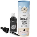 Čisté Himalayan Shilajit ® Liquid Drops - Nejčistší forma Shilajit, 99,9% Absorpce pro imunitní podporu, Energy Boost, Anti- Aging - Přírodní stopové minerály & Fulvic Acid (50ml)