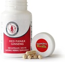 Dairyland Management LLC 100% Authentic Korean Red Panax Ginseng Kapsle -500 mg. Potenciální pozemní Ginseng Root Extract Powder - No Fillers, pojiva nebo jiné přísady. (150 ct)
