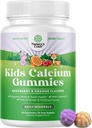 Natures Craft Chutné děti vápníkové gumy - Vitamin D & vápníkové gumy pro děti - Vitamin s & D pro vývoj svalové kosti želatiny zdarma Kosher Children 30ct (1 balení)