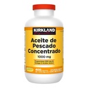 Kirkland Podpis Rybí olej 1000mg, 400 Počet