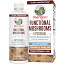 MaryRuth Organics Houba, Houba doplněk, Houba tekutý vitamin, Reishi Houba dodatek pro imunitní podporu, Turecko Orel Vitamin pro Stress Relief, Vegan, Non- GMO, gluten zdarma, 15.22 Fl Oz