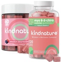 Příroda Myo-Inositol & High Draslík Supplement Bundle - Hormonální zdraví & Muscle Support Gummies