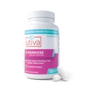 Szio + Utiva D- Mannose 500mg Kapsle - Přirozeně Flush Měchýř a močový trakt - Avokace UTI - D Mannose doplňky pro ženy - Podporuje Močové trakce léčby, 120 Kapsle