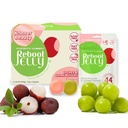 Reboot Probiotic Jelly | 44 Billion CFU Gummies | Vegan, Sugar-Free, Shelf-Stable | Chewable Lychee & Muscat Grape Flavor | 12 Pouches for Gut Health