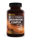 BioEmblim Houba Complex - 10: 1 Síla a 7 Druhy - Lions Mane, Reishi, Cordyceps, Chaga, Maitake, Shiitake Houbový dodatek - Imunita, Energie & Focus, Mozek - Non- GMO, Vegan - 90 Caps