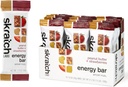 SKRATCH LABS Energy Bar CLAN124; Arašídové máslo + Jahody (12 balení) CLAN124; Plant Based Health Snack CLAN124; Nízký cukr - 5g protein CLAN124; non-gmo, bezlepkové, sójové, veganské, košer