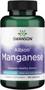 Swanson Albion Chelated Manganese Glycinate 40 miligramů 180 Kapsle