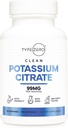 Citrát draselný typu nula (99mg, 120 tobolek) - bez glutenu, Non- GMO