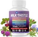 Mléko Thistle dodatek 15000mg organické artyčoky Chanca Piedra Dandelion doplněk na ochranu jater Obsahuje Glutathione NAC Beetroot Powder D3 & K2 vitamíny Mineral (29-IN-1) Made in USA