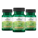 Swanson L. Reuteri Probiotic Plus w / L. Rhamnosus L. Acidophilus & FOS Prebiotic Digestive Support - Promotes Gut Health w / 7 Billion CFU per Capsule - (30 Veggie Capsules) (3 balení)