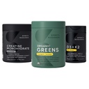 Sports Research ® Organic Ananas Coconut Green, Creatine Monohydrát & Vitamin D3 5000iu + Vitamin K2 100mg