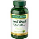 Nature 's Bounty Red Yeast Rice 600 mg Kapsle 250 ea (Balení po 2)