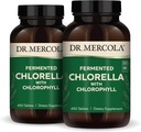Dr. Mercola Fermented Chlorella s chlorofylem, 90 Servings (450 tablet), 2 Lahve, Dietní dodatek, Podporuje imunitní a varhanní zdraví, Non GMO, NSF Certified