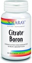 Solaray Biocitrate Boron Supplement, 3mg, 60 Počet