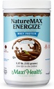 NatureMax EnergizeTM Syrovátkové bílkoviny Powder- Energy Support Meal Replacement - 20g Protein Per Serving - Přírodní čokoláda Flavor - Kosher Dairy Vitamin - 1.17lb