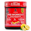 Six Star Pre- Workout Powder for Men & Women, Pink Lemonade (30 Servings) - Předcvičení Exploze 2.0 Energy Powder Drink Mix s Beta- Alanin & Kofein - Sportovní Nutriční dodatek Produkty