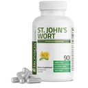 Bronson St. John 's Wort 700 MG per Serving Hypericum Perforatum Podporuje pozitivní nálady - Non- GMO, 90 Vegetariánské kapsle
